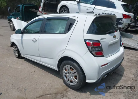 2017 Chevrolet Sonic Lt Auto из США, поврежденный, VIN 1G1JG6SH8H4160016